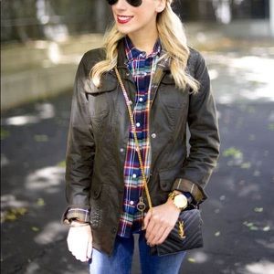 Barbour Waxed Jacket; Perfect for Fall!